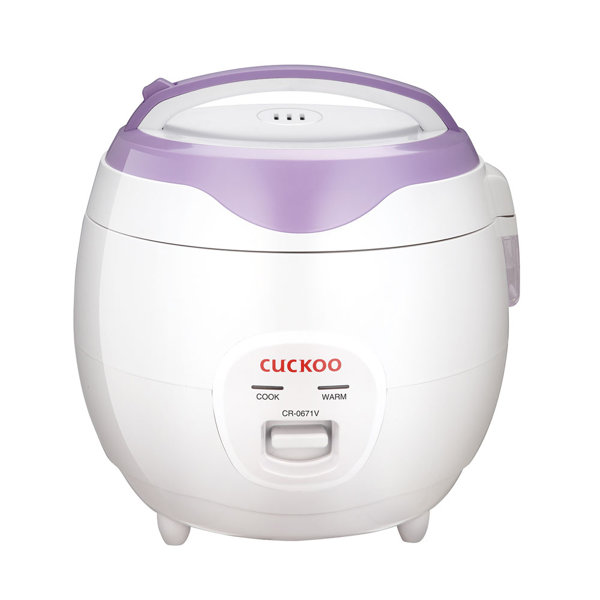 Cuckoo Electronics 6Cup Electric Heating Rice Cooker & Reviews Wayfair